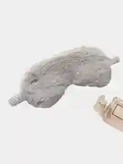 Серый меланж маска для сна