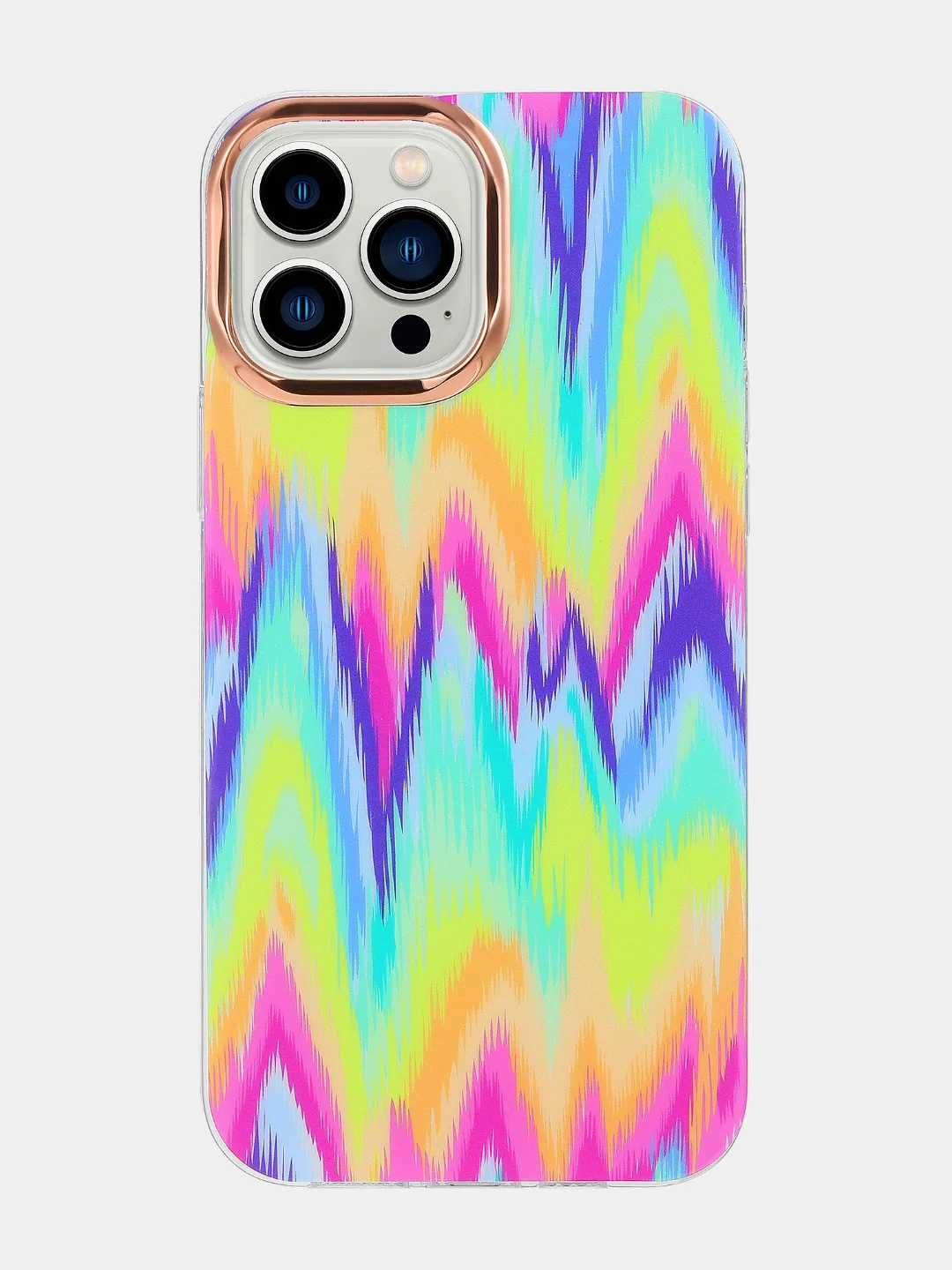 Голубой чехол для iPhone 11 "Акварель"
