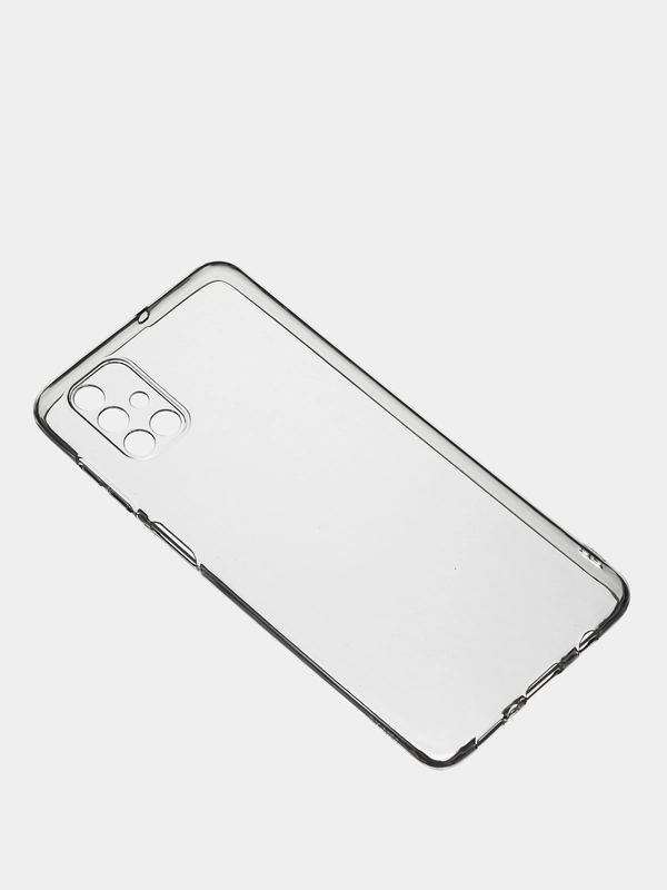 Чехол для Samsung M51 прозрачный силиконовый