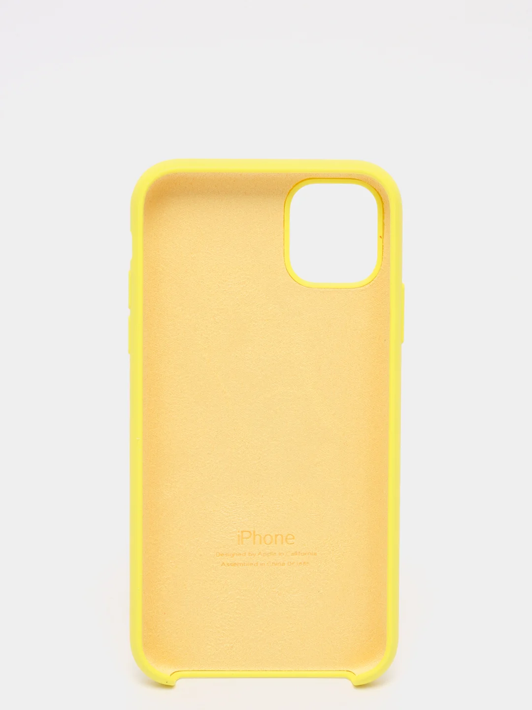 Лимонный силиконовый чехол для Apple iPhone 11 Soft Touch