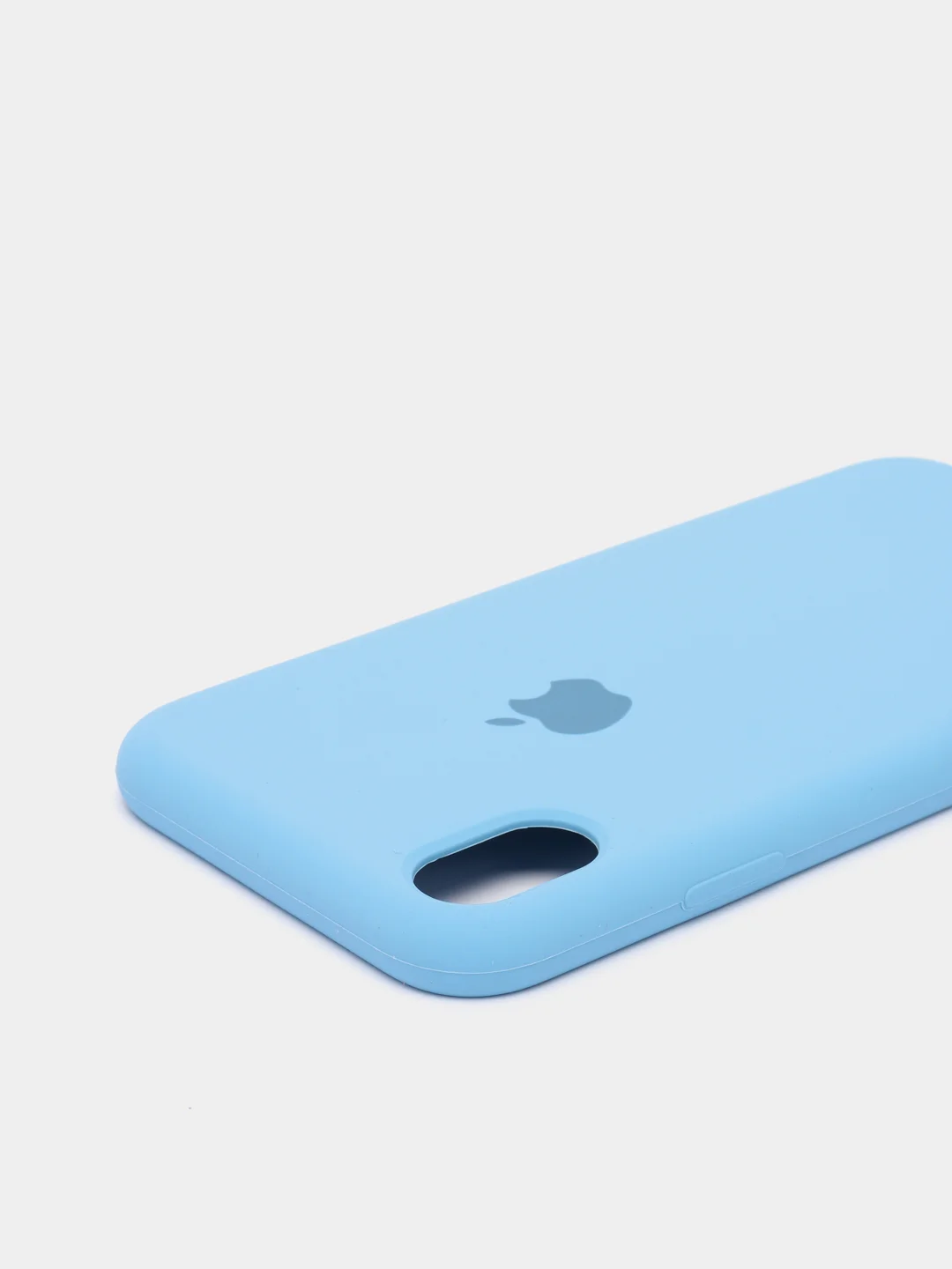 Небесно-голубой чехол Apple Silicone Case для Iphone Xr