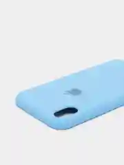 Небесно-голубой чехол Apple Silicone Case для Iphone Xr