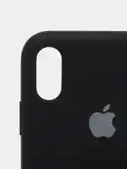 Черный чехол Apple Silicone Case для Iphone Xr