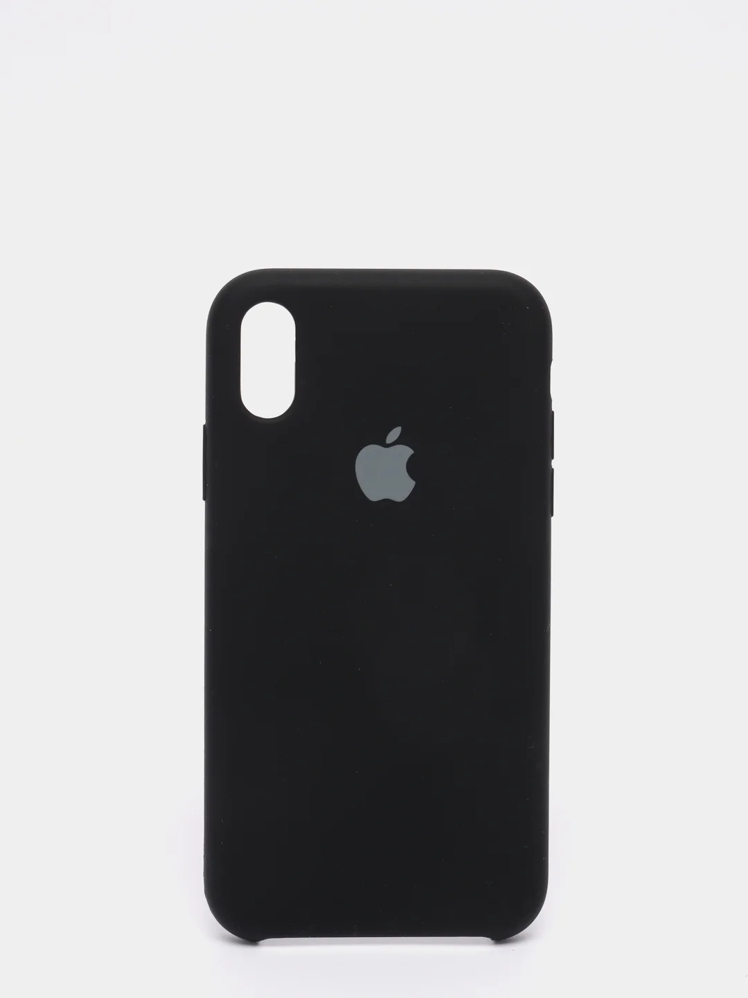 Черный чехол Apple Silicone Case для Iphone Xr