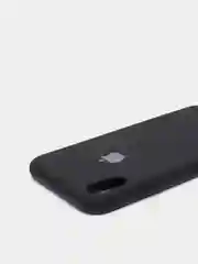 Черный чехол Apple Silicone Case для Iphone Xr