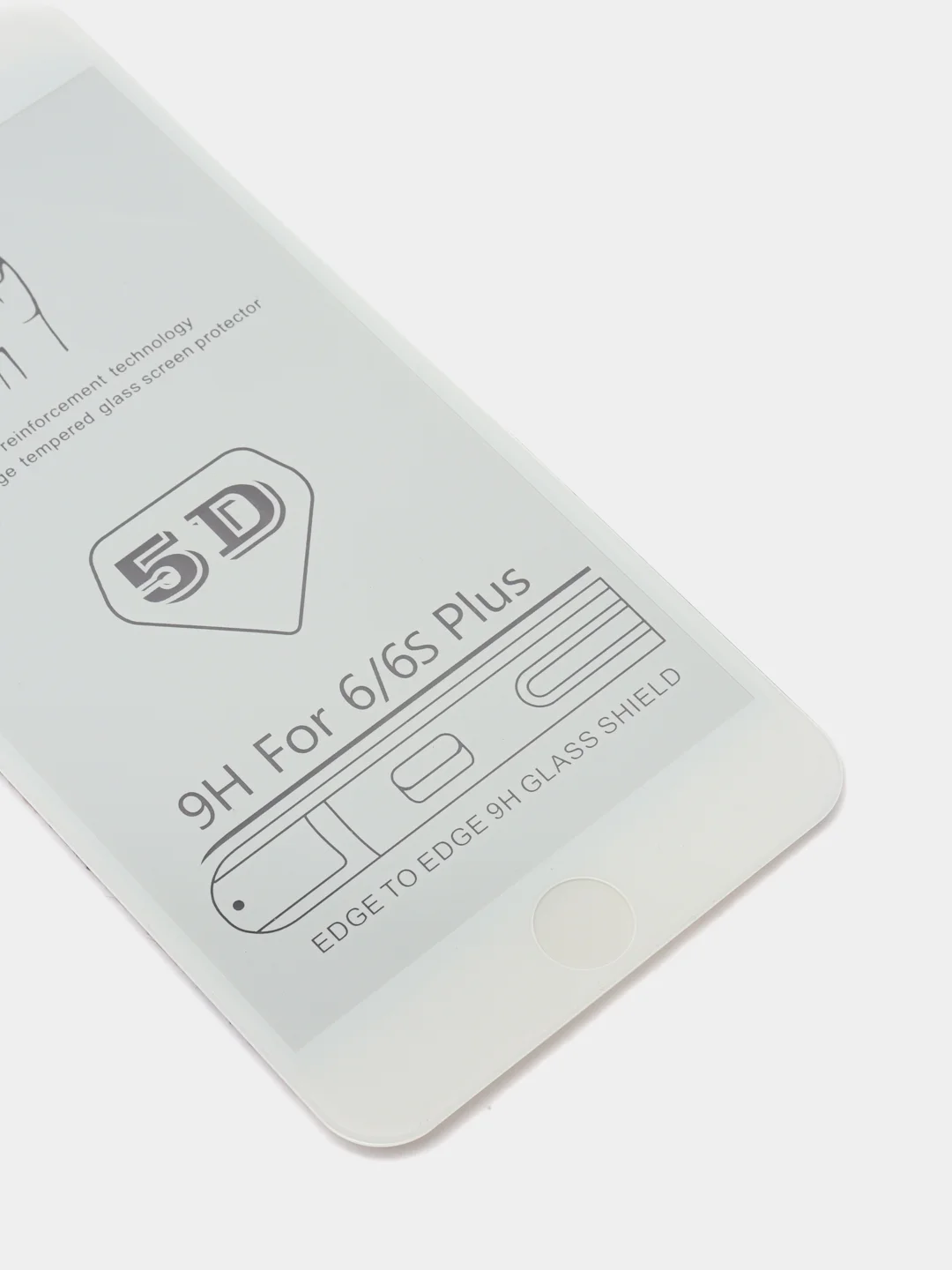 Белый стекло защитное 5D для iPhone 6, 6plus 6s, 6splus 7, 7plus  8, 8plus iPhone XR iPhone XS