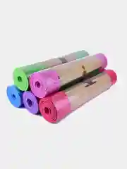 Спортивный коврик для йоги, фитнеса и туризма с чехлом