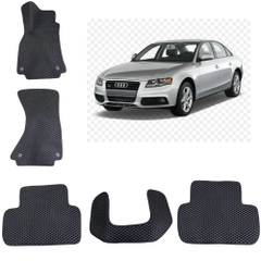 Автомобильные коврики 3D EVA в салон для AUDI A4 B8 4 поколение / Ауди А4 Б8