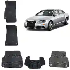 Автомобильные коврики 3D EVA в салон для AUDI A6 С6 3 поколение / Ауди А6 Ц6