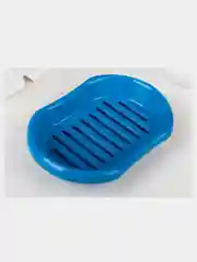 Синий мыльница с решёткой