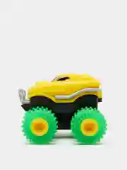 Желтый машинка Trix Trux, монстр трак