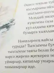 Книга "Октябрь м блкй тылсымчы" ("Октябрь и маленькая волшебница")