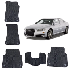 3-D Автомобильные EVA коврики в салон для AUDI A8 D3 2 поколение / Ауди А8 Д3