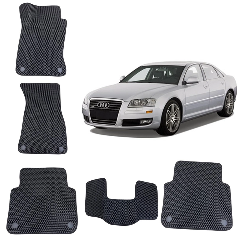 3-D Автомобильные EVA коврики в салон для AUDI A8 D3 2 поколение / Ауди А8 Д3