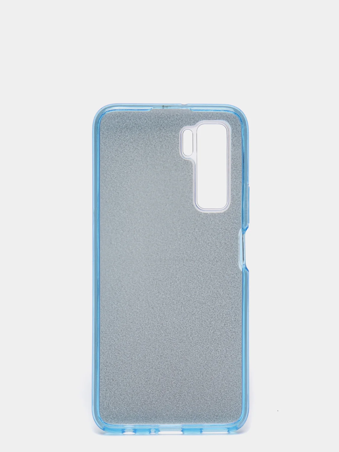 Голубой чехол блестящий Honor 30s