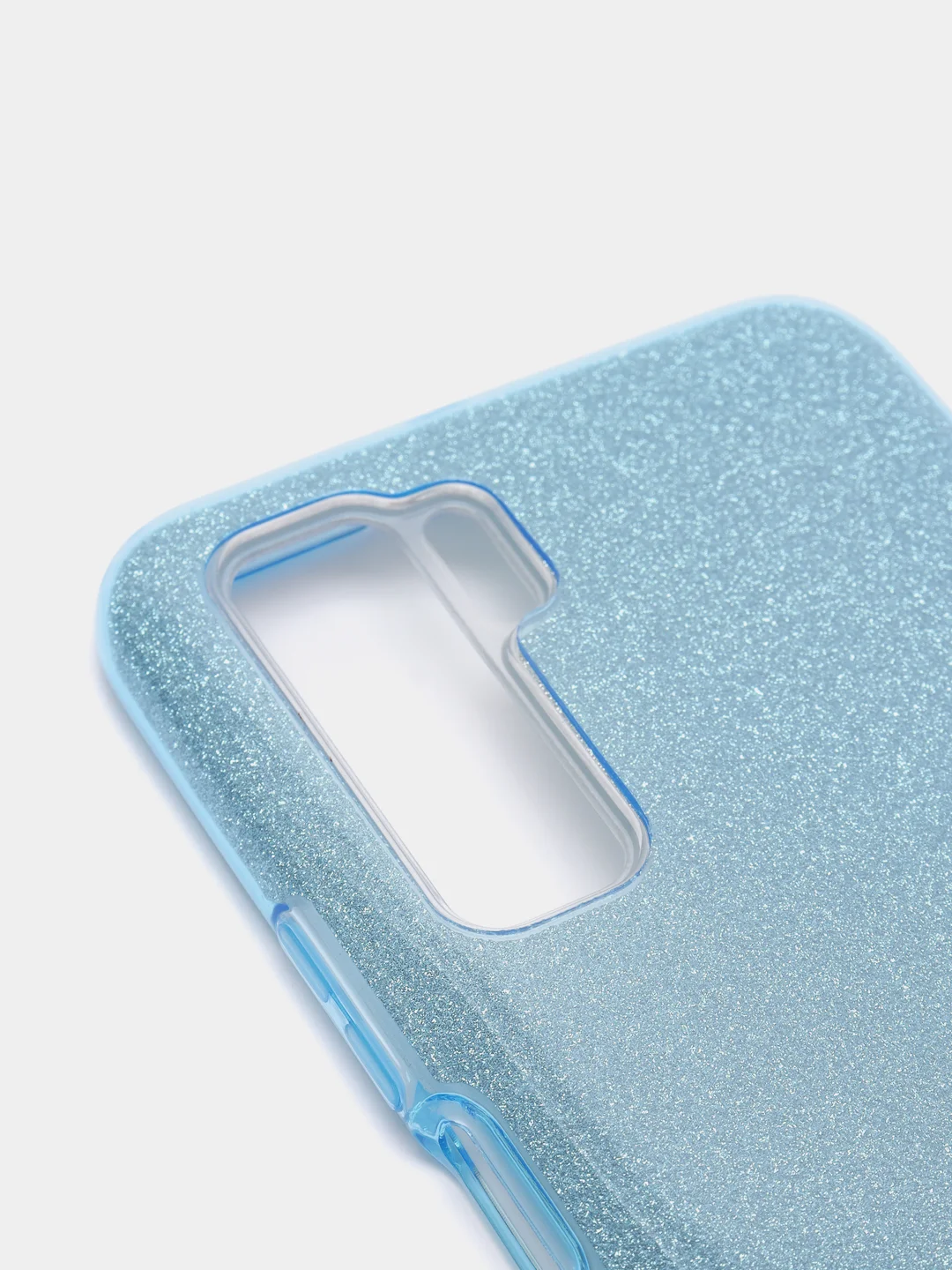 Голубой чехол блестящий Honor 30s