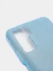 Голубой чехол блестящий Honor 30s
