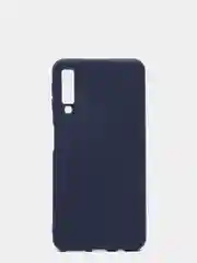 Синий чехол Samsung A7 2018