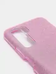 Сиреневый чехол блестящий Honor 30s