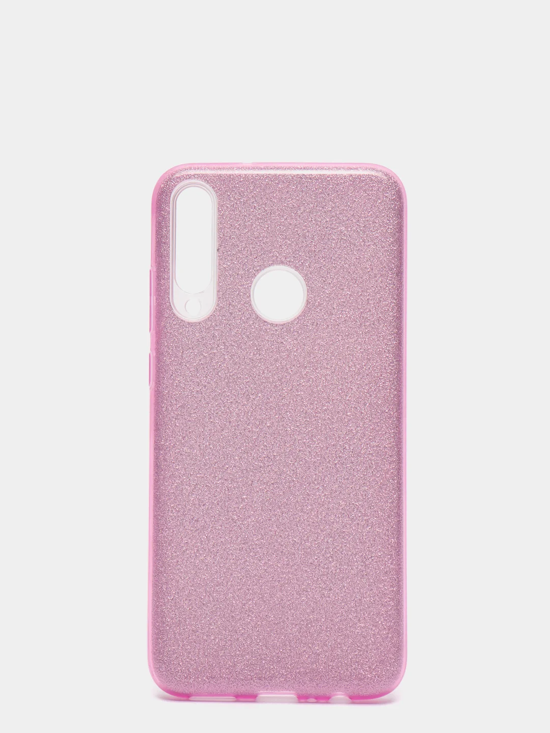 Розовый чехол блестящий Huawei HONOR 9C / P40 LITE E