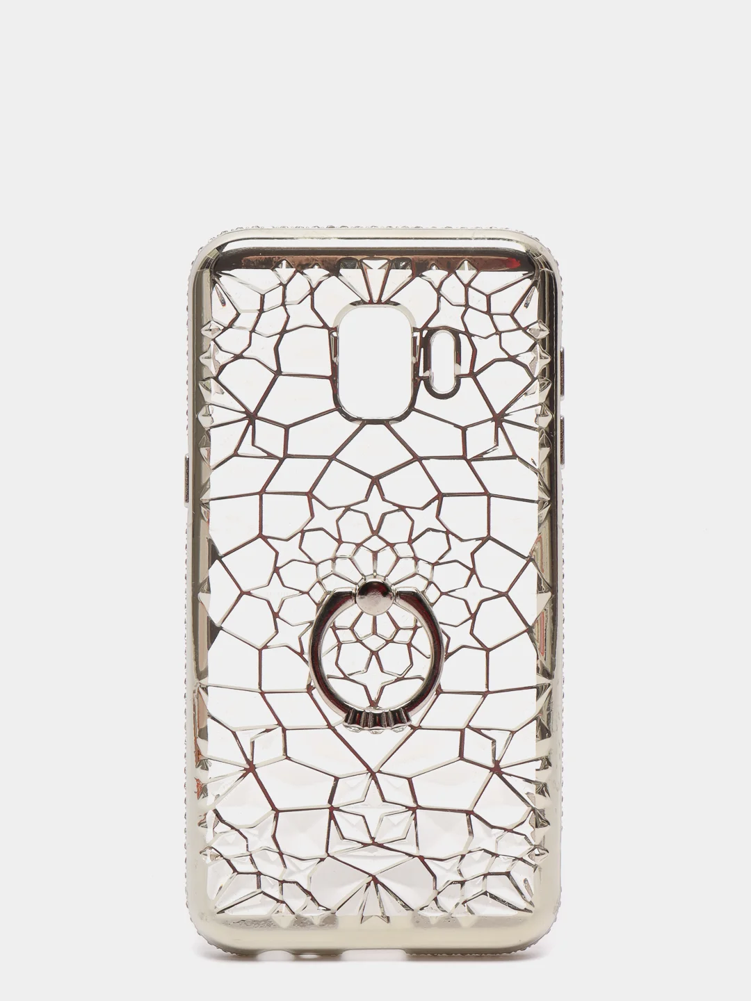 Серебряный чехол  SAMSUNG J2 CORE