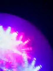 Новогодний шар с LED светодиодами, 30 см