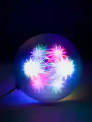 Новогодний шар с LED светодиодами, 30 см
