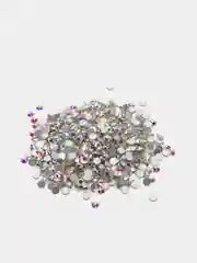 Стразы холодной фиксации, цвет: "Кристалл АБ" CrystalAB