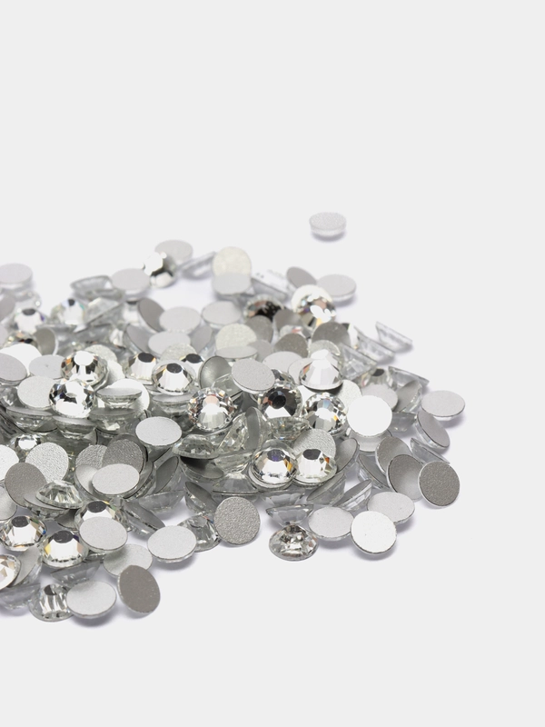 Стразы холодной фиксации, цвет: "Кристалл" Crystal
