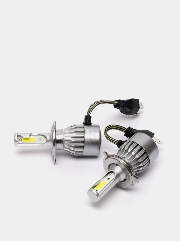 Лампа светодиодная LED HEADLIGHT C6 H4, H7, H11, 36W. 3800 Lm.12V / 24V. 6000К, 2 штуки
