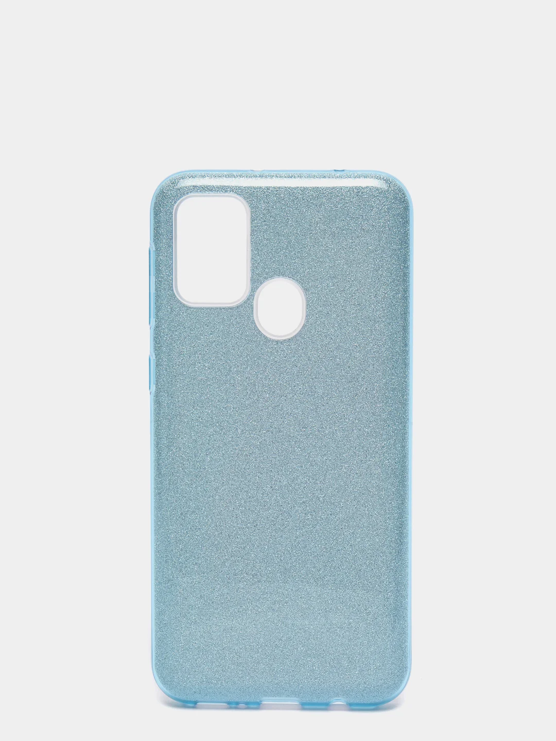 Голубой чехол блестящий Samsung M31 /  Samsung M21 /  Samsung M30s