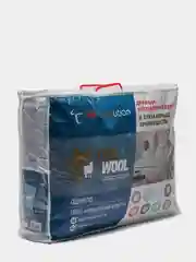 Одеяло 1,5 спальное Эльф, наполнитель верблюжья и овечья шерсть Two wool  140х205см