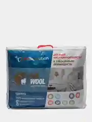 Одеяло 1,5 спальное Эльф, наполнитель верблюжья и овечья шерсть Two wool  140х205см