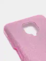 Сиреневый чехол блестящий XIAOMI REDMI Note 9S, Note 9 PRO