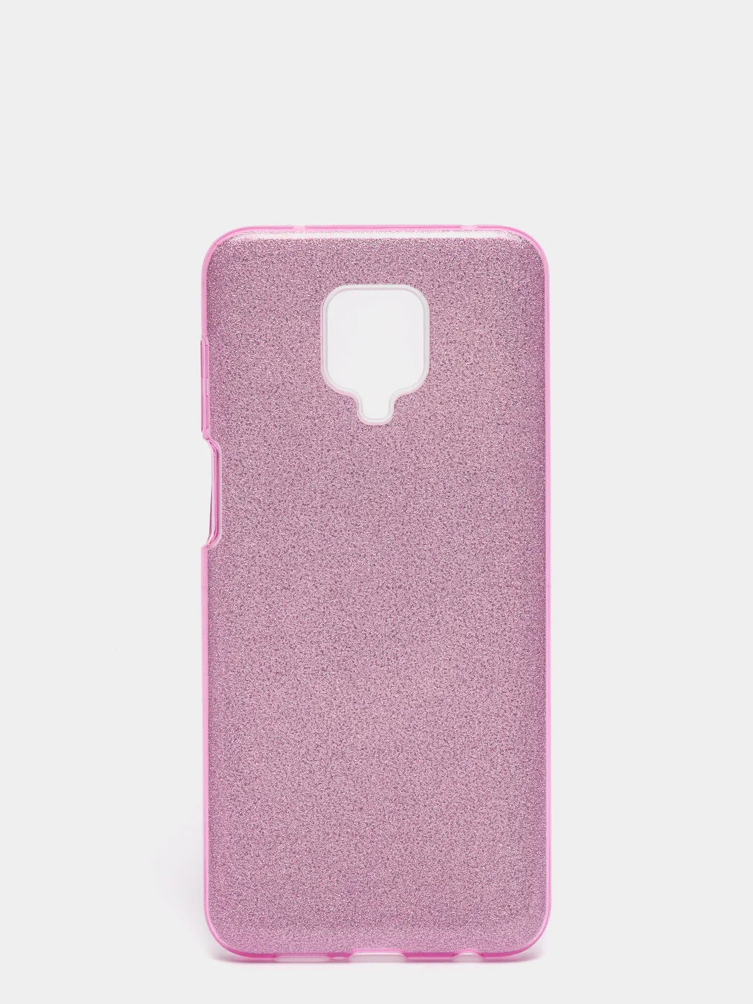 Сиреневый чехол блестящий XIAOMI REDMI Note 9S, Note 9 PRO