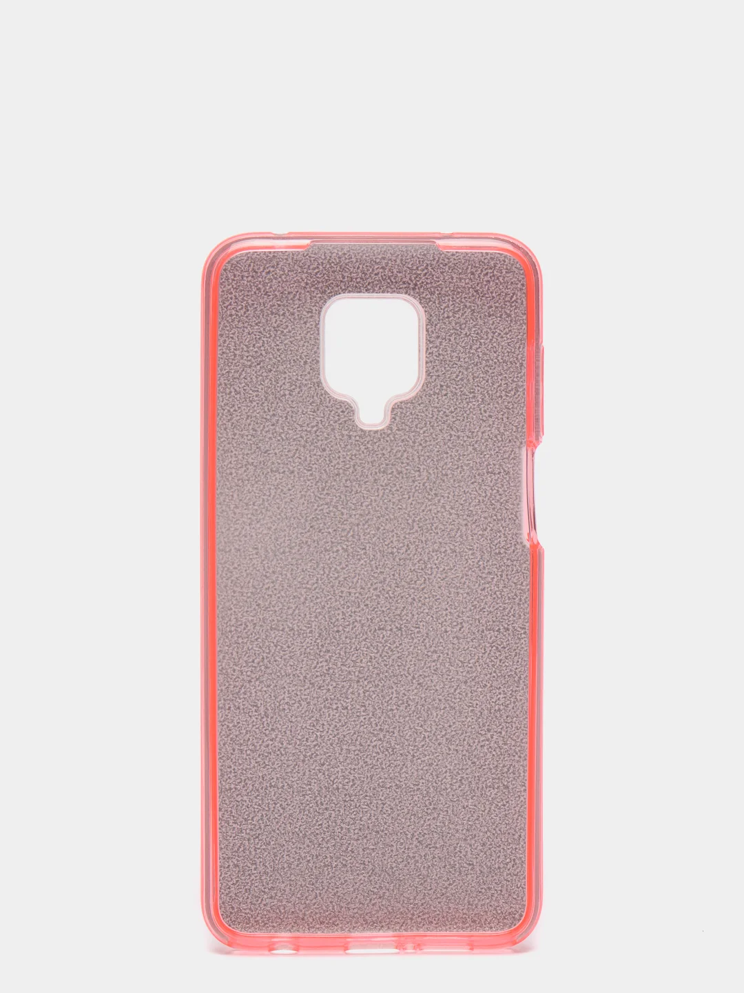 Розовый чехол блестящий XIAOMI REDMI Note 9S, Note 9 PRO