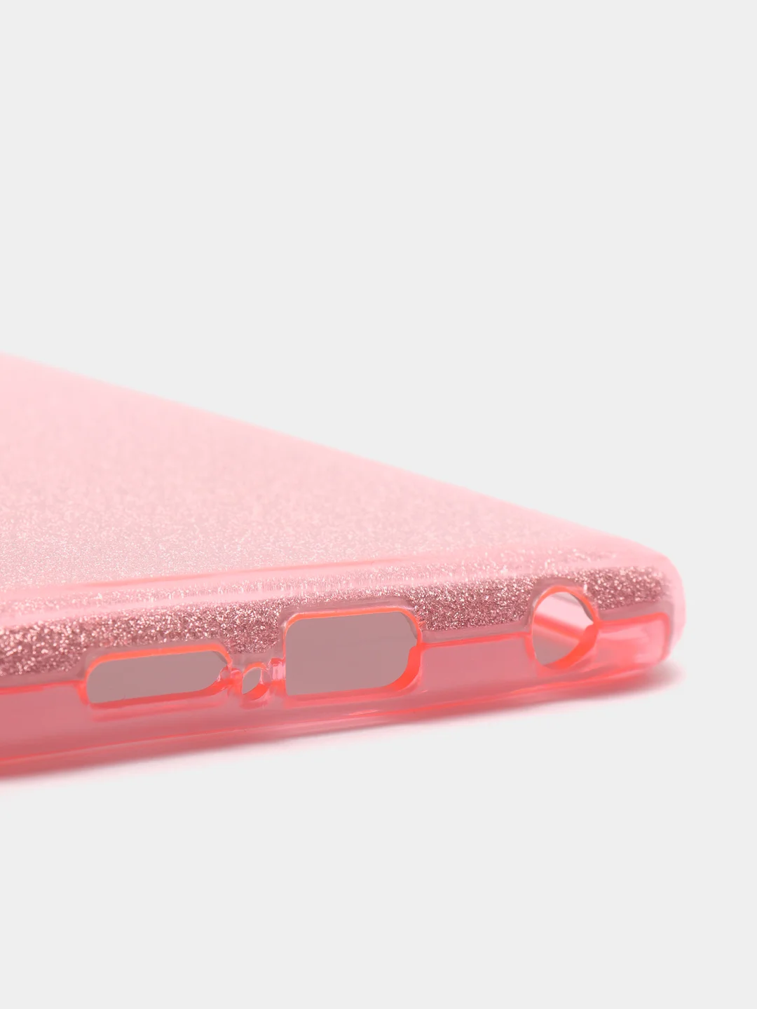 Розовый чехол блестящий XIAOMI REDMI Note 9S, Note 9 PRO