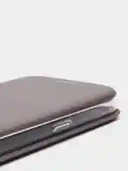 Тёмно-серый чехол-книжка Samsung J2 core