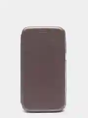 Тёмно-серый чехол-книжка Samsung J2 core