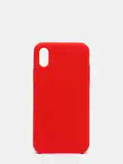 Красный чехол Silicone Case силиконовый с микрофиброй IPhone 5/5s/SE 6/6s 7/8 7+/8+ X/XS / 11 / 12