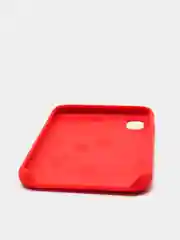 Красный чехол Silicone Case силиконовый с микрофиброй IPhone 5/5s/SE 6/6s 7/8 7+/8+ X/XS / 11 / 12
