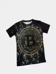 Футболка с изображением криптовалюты