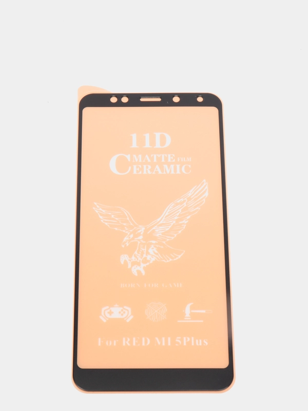 Защитное стекло - пленка керамическое матовое мягкое Xiaomi REDMI 5 PLUS, 5+
