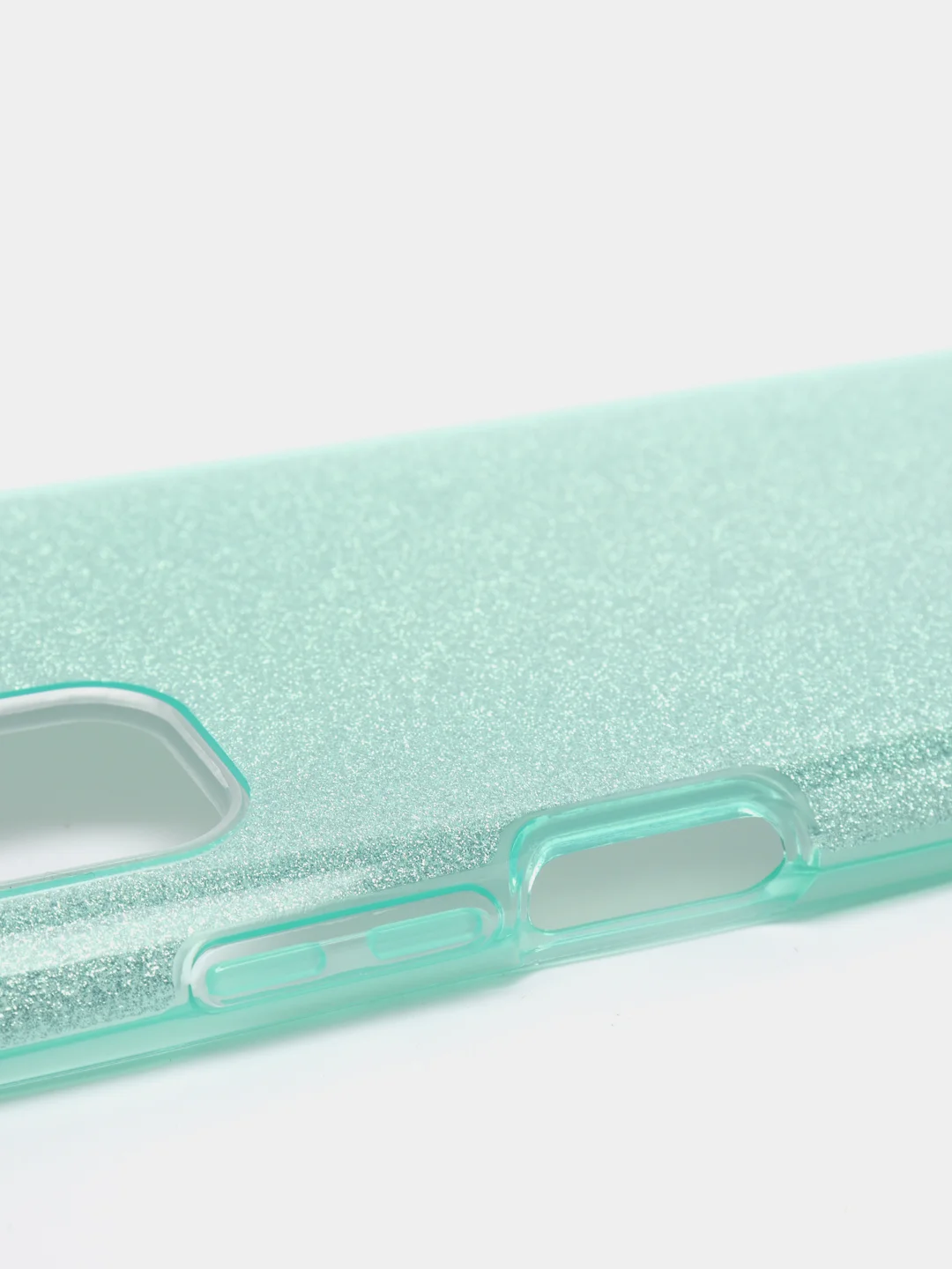 Бирюзовый чехол блестящий XIAOMI POCO M3
