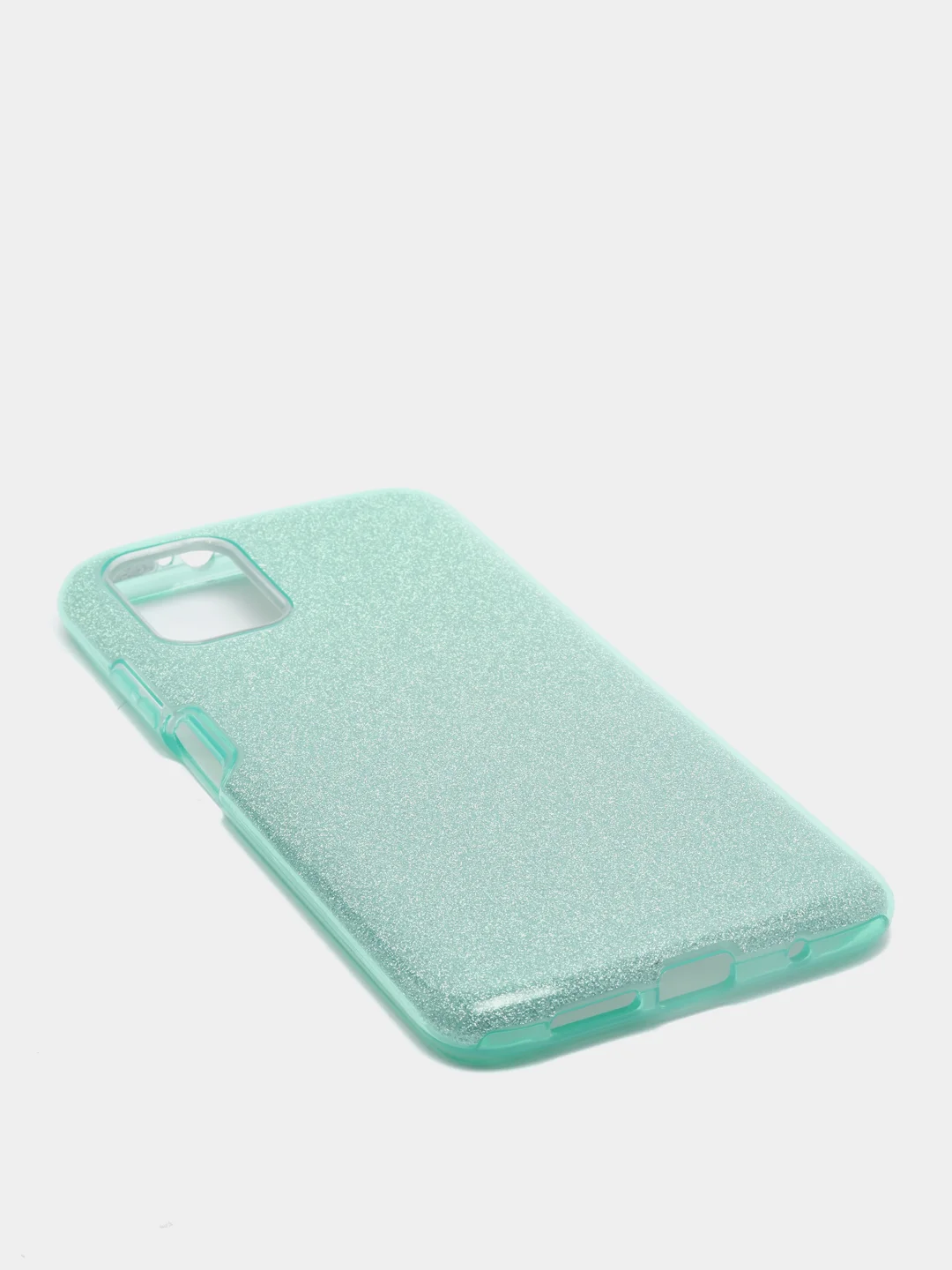 Бирюзовый чехол блестящий XIAOMI POCO M3