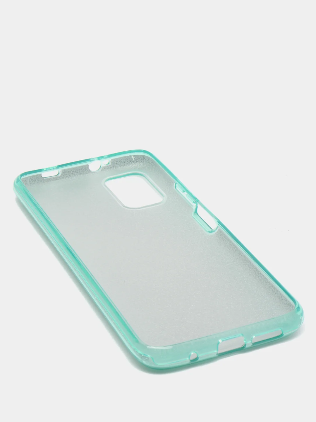 Бирюзовый чехол блестящий XIAOMI POCO M3