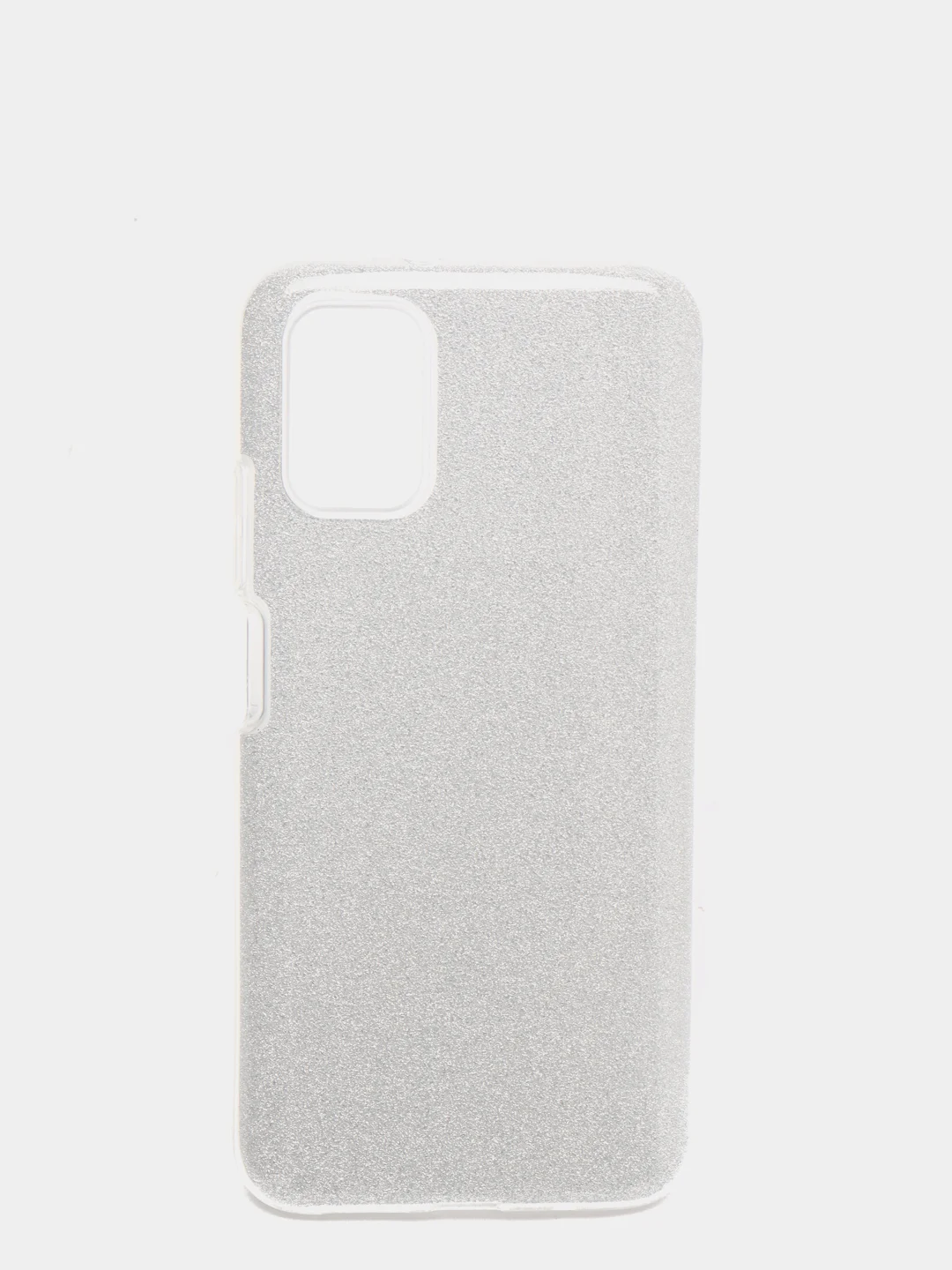 Серебряный чехол блестящий XIAOMI POCO M3