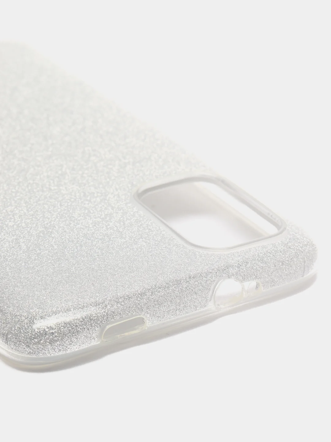 Серебряный чехол блестящий XIAOMI POCO M3
