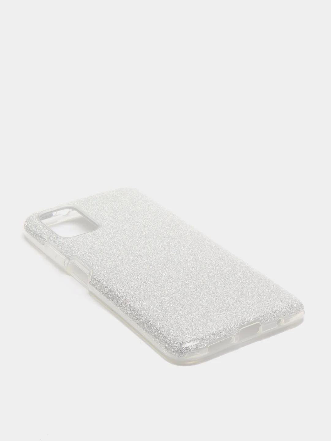 Серебряный чехол блестящий XIAOMI POCO M3