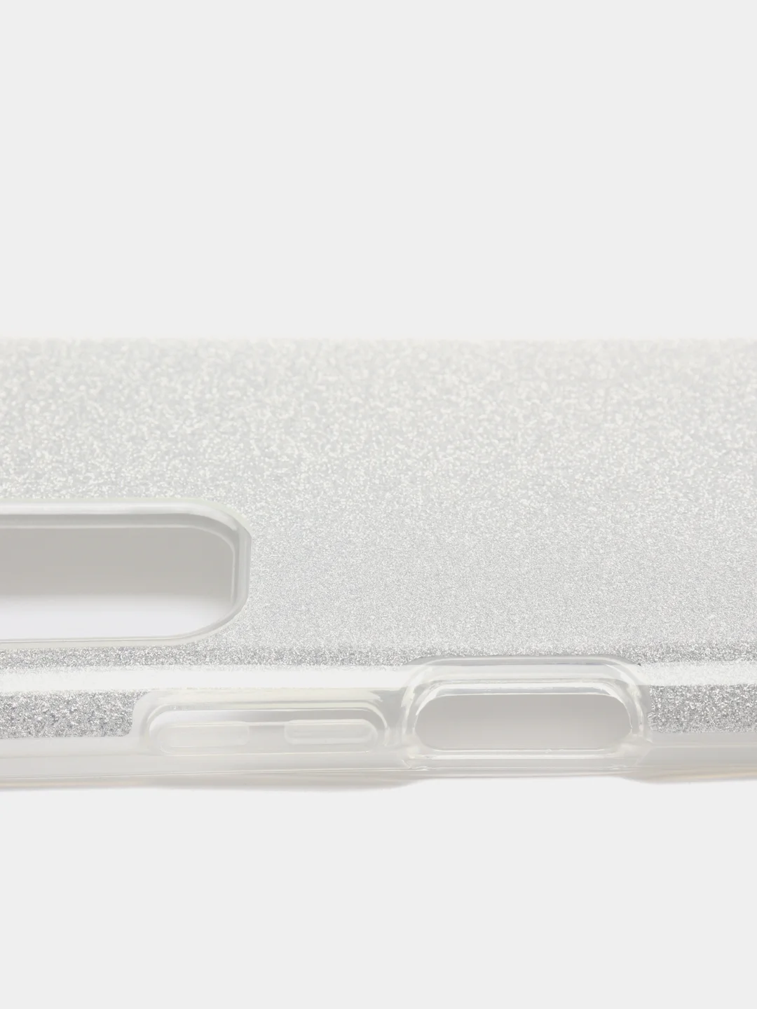 Серебряный чехол блестящий XIAOMI POCO M3